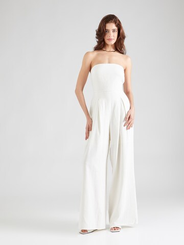 Tuta jumpsuit di millane in bianco