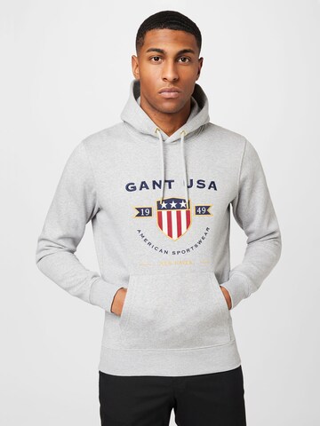 GANT Sweatshirt 'BANNER' i grå: forside