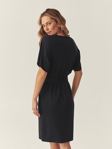 TATUUM Pletena obleka | modra barva