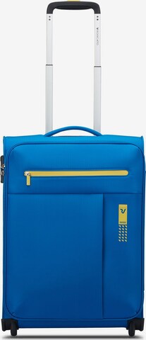 Roncato Trolley 'Lite Neon' in Blau: Vorderseite