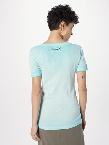 Soccx T-Shirt in Blau