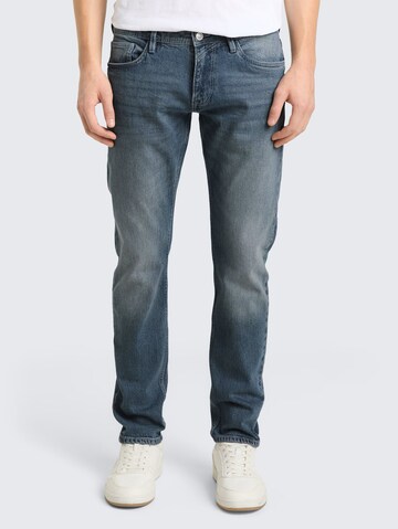 TOM TAILOR DENIM Slimfit Jeans 'Piers' in Weiß: Vorderseite