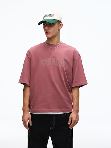 Bershka Póló - piros: elől