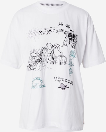 Volcom Tričko 'Keutchi' - Biela: predná strana