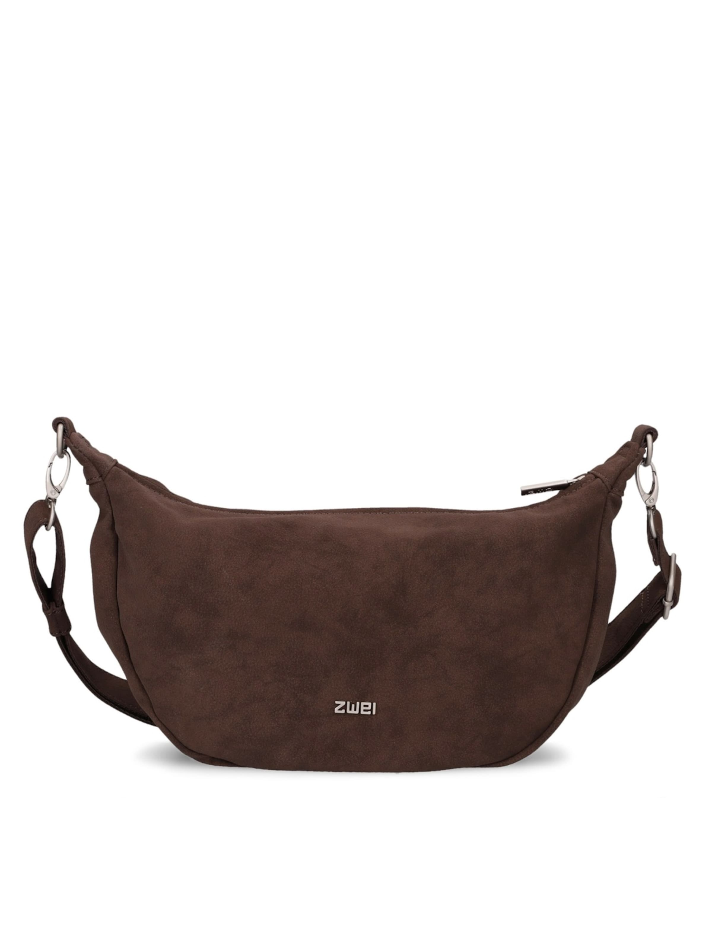 ZWEI - Bolso de mano 'MADEMOISELLE.M M70' en marrón