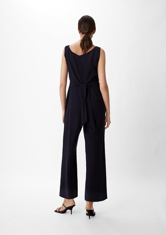 COMMA Jumpsuit in Blauw: terug