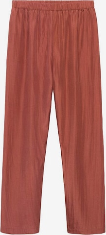 MANGO Pajama Pants 'Habo' in Orange: front