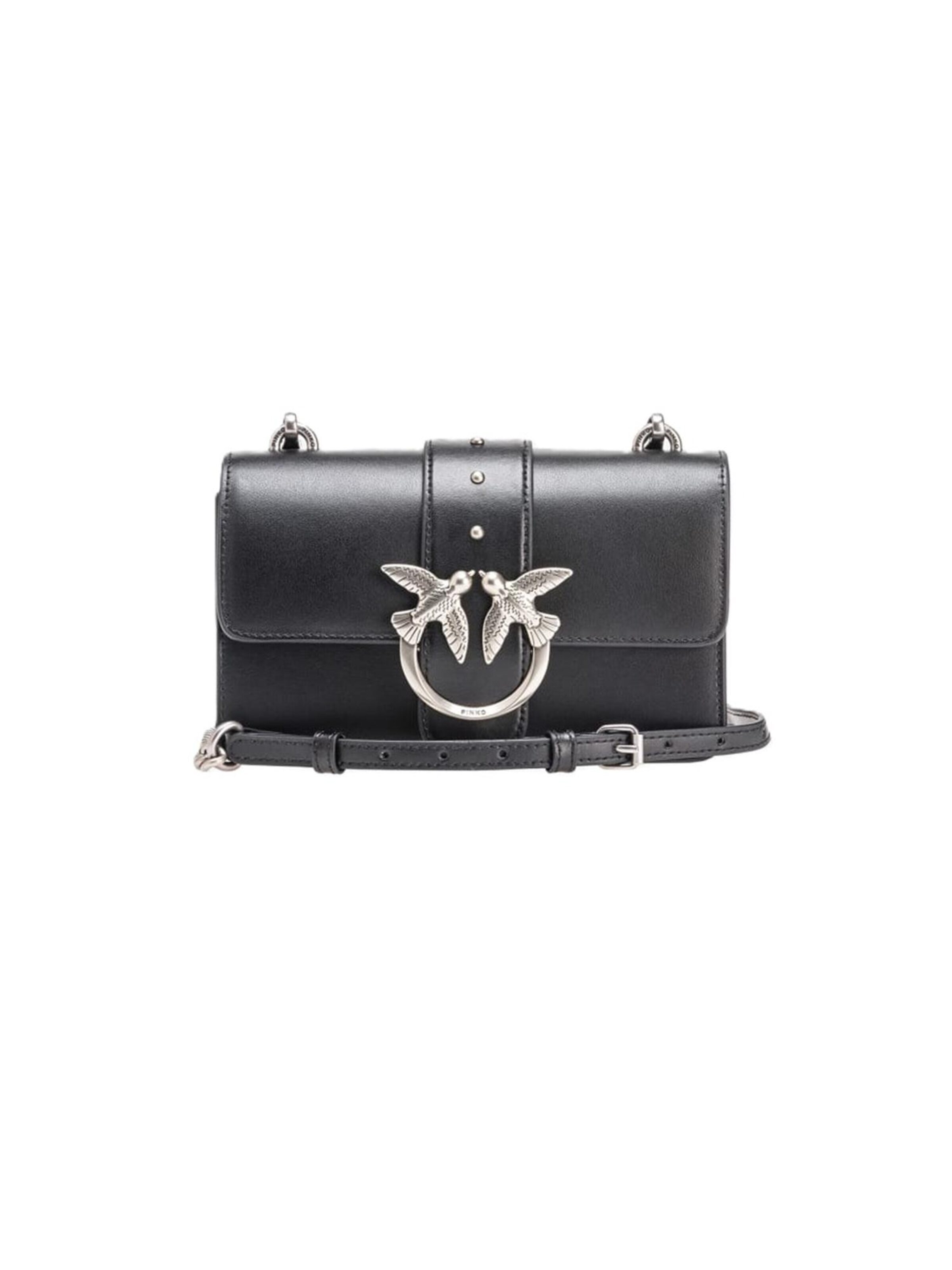 Borsa a tracolla '105856 A0F1' di PINKO in nero: frontale