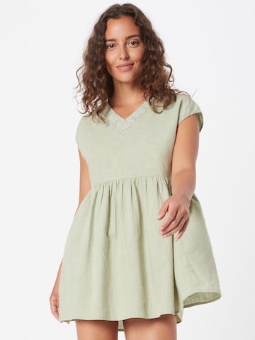 Cotton On Καλοκαιρινό φόρεμα σε πράσινο: μπροστά