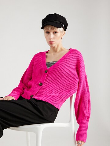 VERO MODA Knit cardigan 'LEA' in Pink