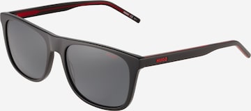 Lunettes de soleil '1194/S' HUGO Red en noir : devant