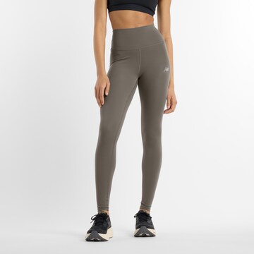 new balance Skinny Sports trousers 'Harmony' in Grey: front