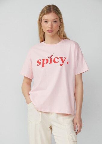 QS T-Shirt in Pink: Vorderseite