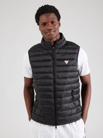 Gilet GUESS JEANS en noir : devant