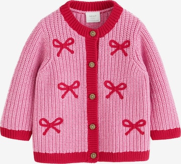 Giacchetta 'My First Christmas' di Next in rosa: frontale