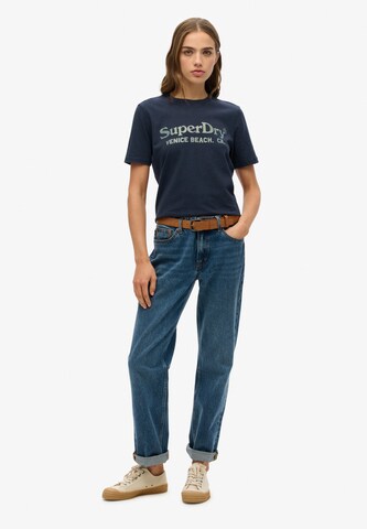 T-shirt 'Venue' Superdry en bleu