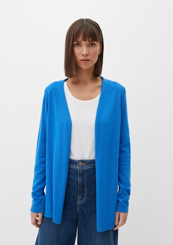 s.Oliver Knit cardigan in Blue: front
