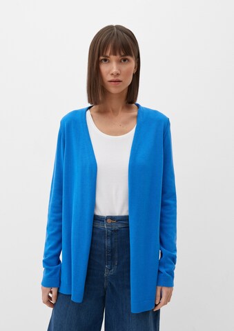 Cardigan s.Oliver en bleu : devant