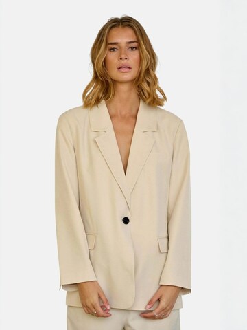 TEESHOPPEN Blazers ' Oversized ' in Beige: Vorderseite