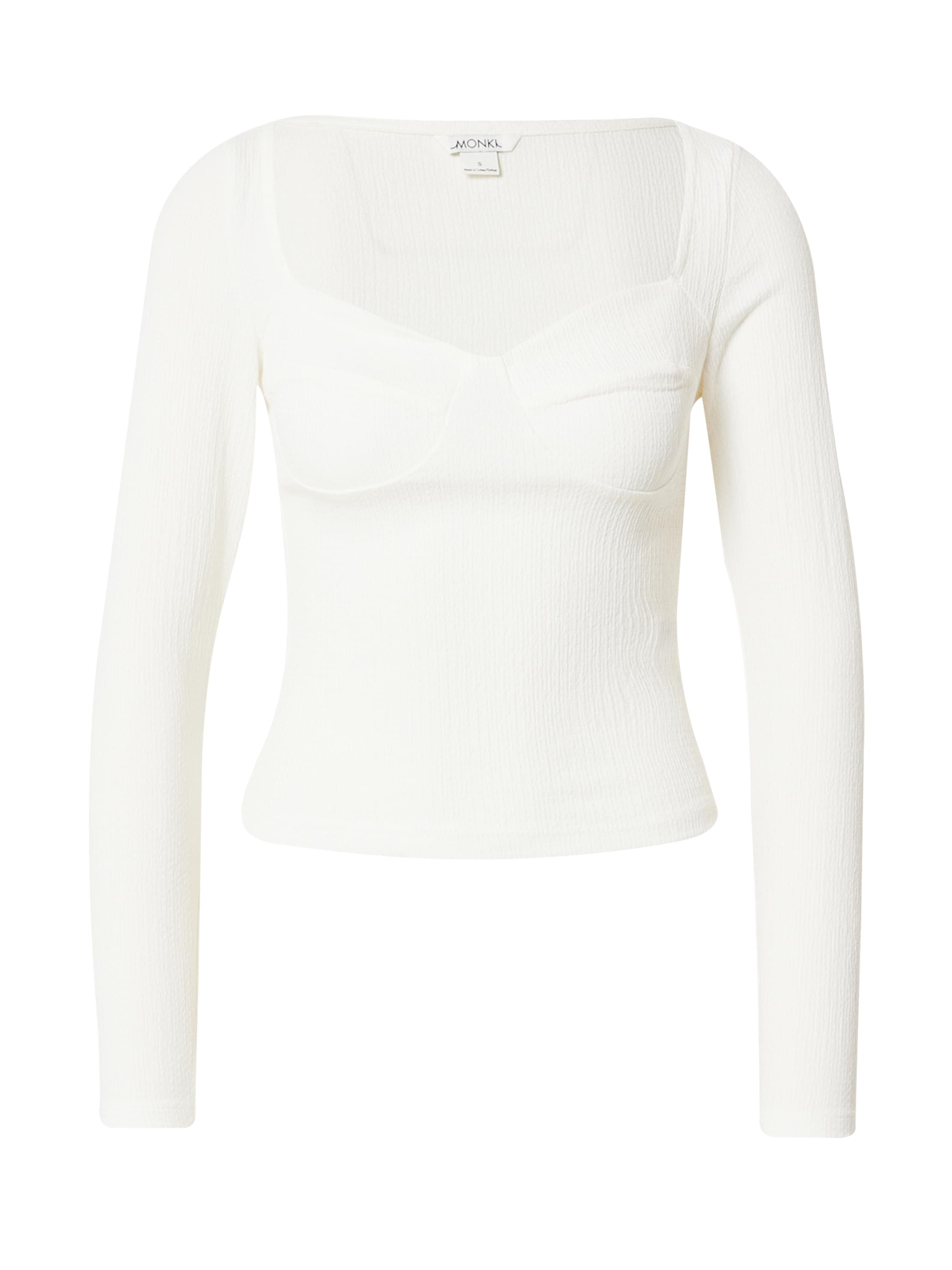 Monki Shirt in White: front