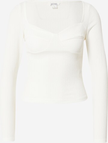 Monki Shirt in White: front