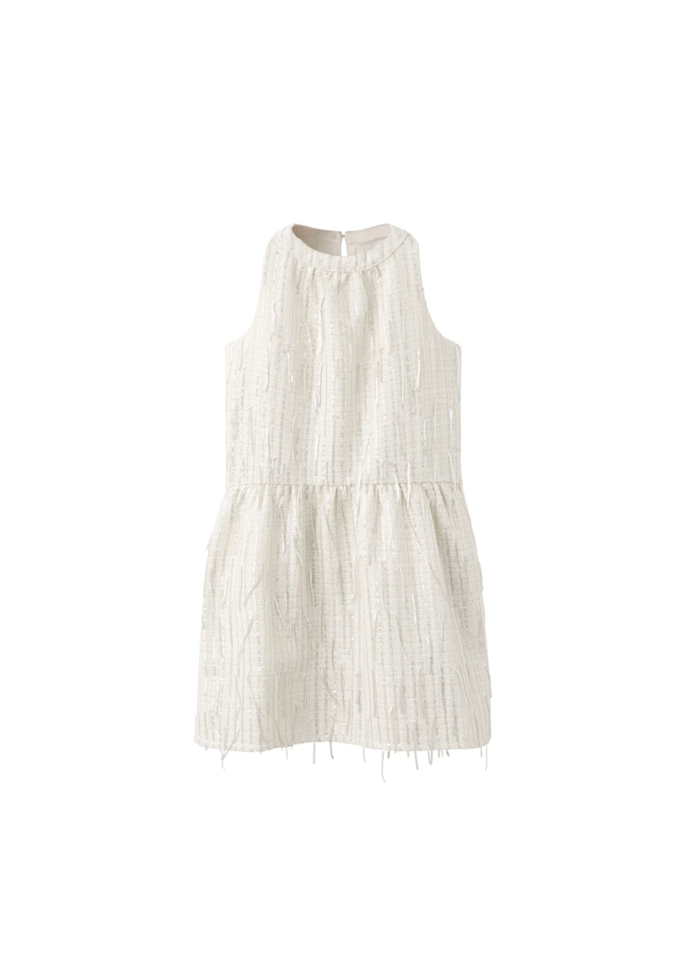 MANGO KIDS Dress 'Magical' in Ecru, Item view