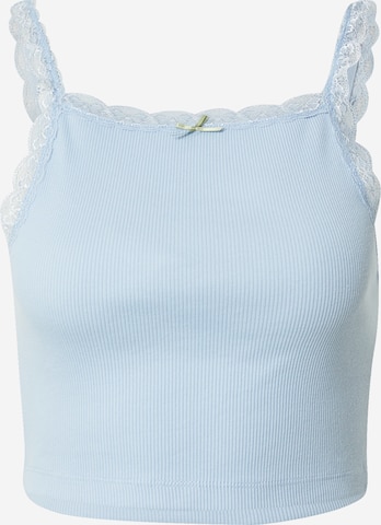 BDG Urban Outfitters Top - kék: elől