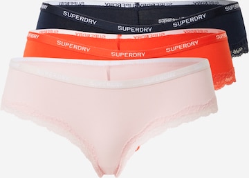 Slip Superdry en bleu : devant