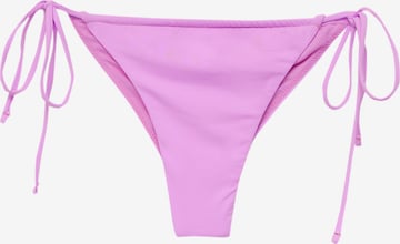 Pull&Bear Bikini hlačke | vijolična barva: sprednja stran