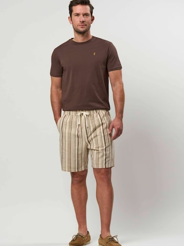 MCS Regular Broek ' MCKenai ' in Beige: voorkant