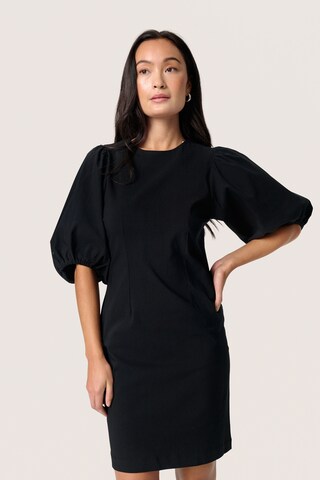 SOAKED IN LUXURY - Vestido 'Zazu' en negro: frente