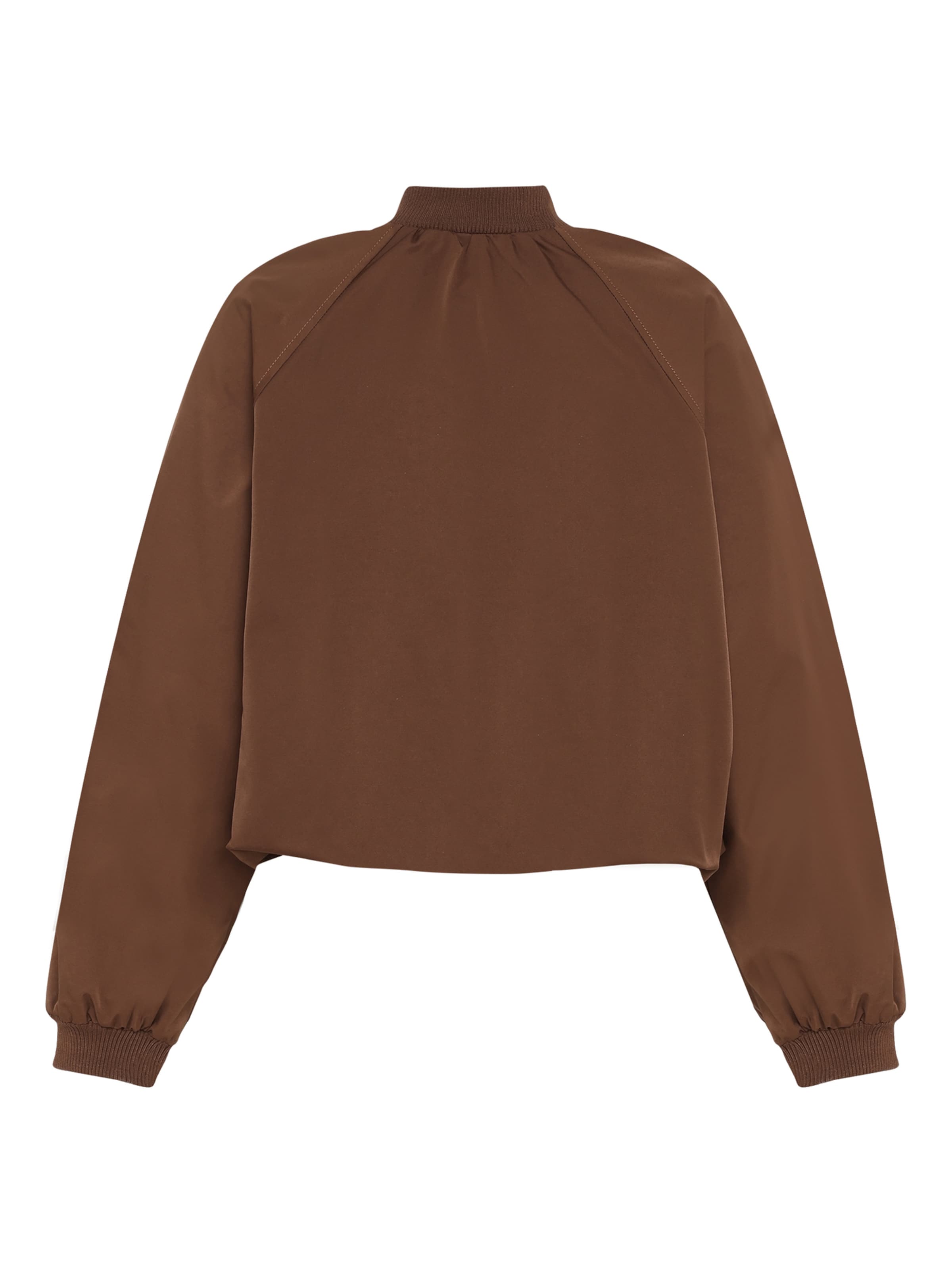 Giacca di mezza stagione di zero in marrone