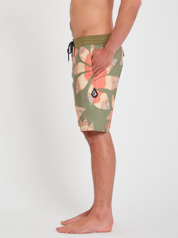 Volcom Badeshorts 'Sunder Stoney' in Grün