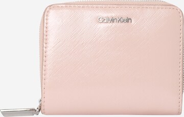 Calvin Klein Peněženka – pink: přední strana