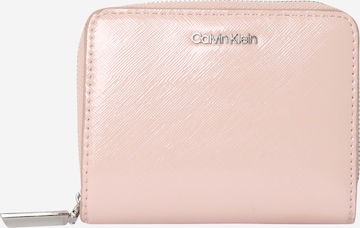 Calvin Klein Peňaženka - ružová: predná strana