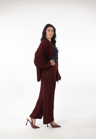Elara Broekpak in Rood