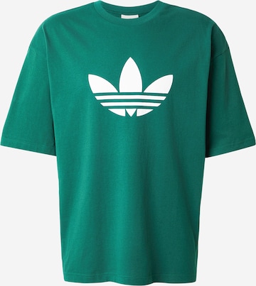 ADIDAS ORIGINALS Tričko 'TREFOIL' – zelená: přední strana