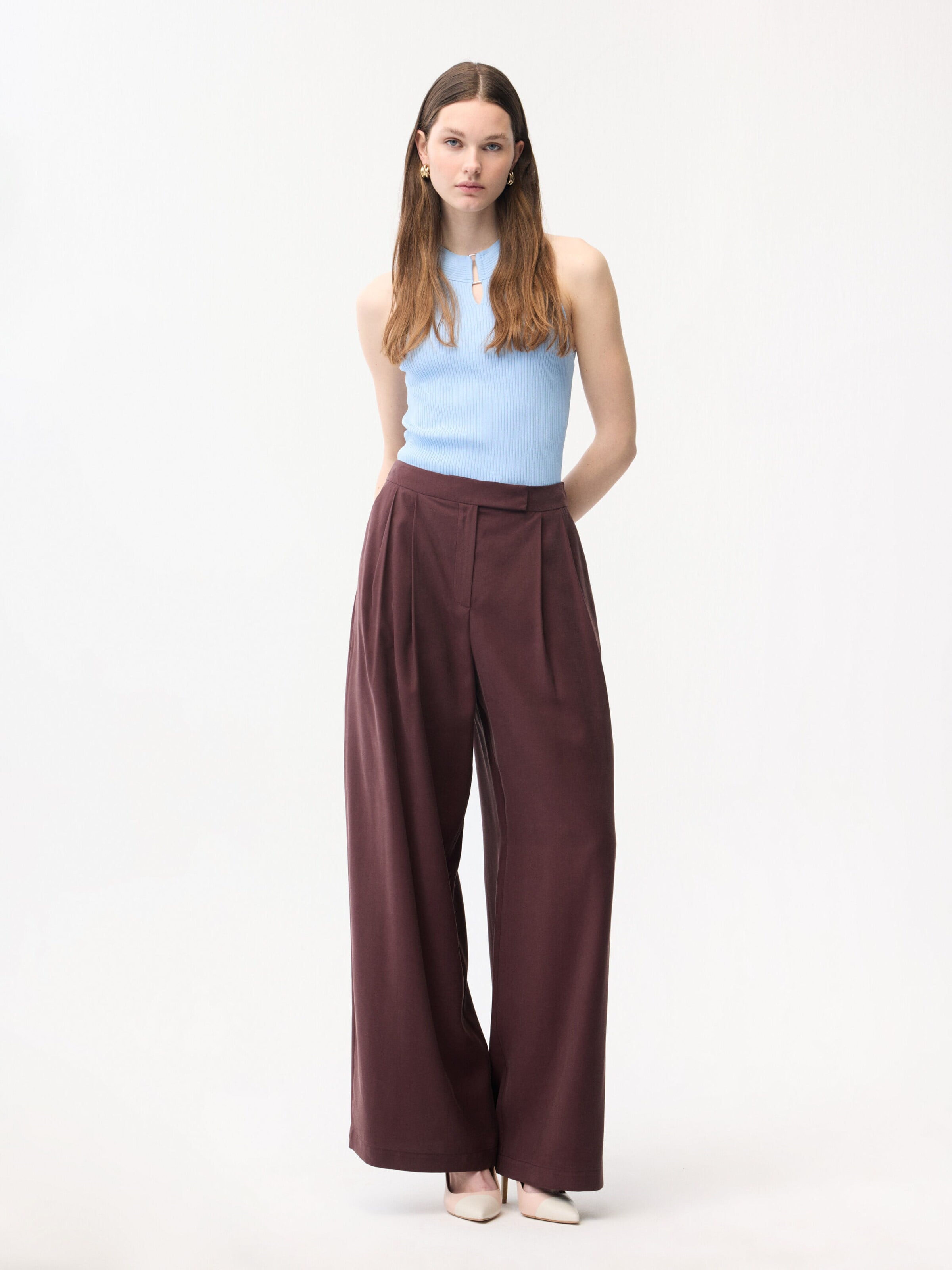 adl Loose fit Trousers in Purple