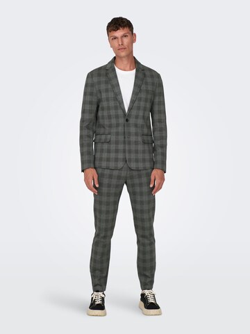 Only & Sons Slim fit Suit Jacket in Grey