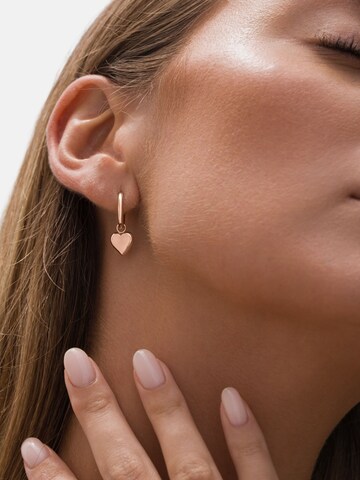 GOOD.designs Earrings 'Herz' in Gold