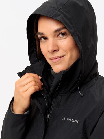 VAUDE Funktionsjacke 'Rosemoor 3in1 II ' in Schwarz