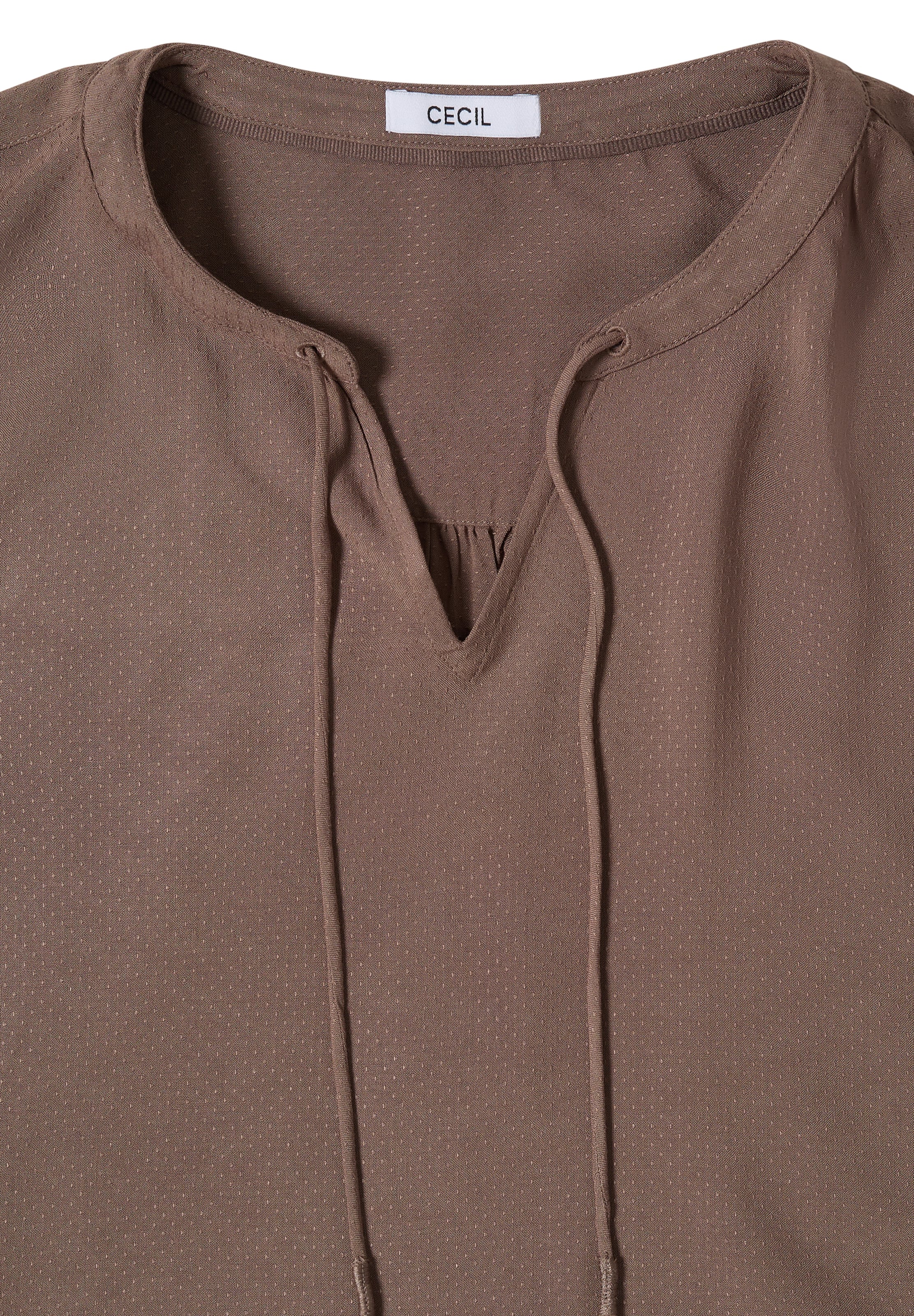CECIL Bluse in Braun