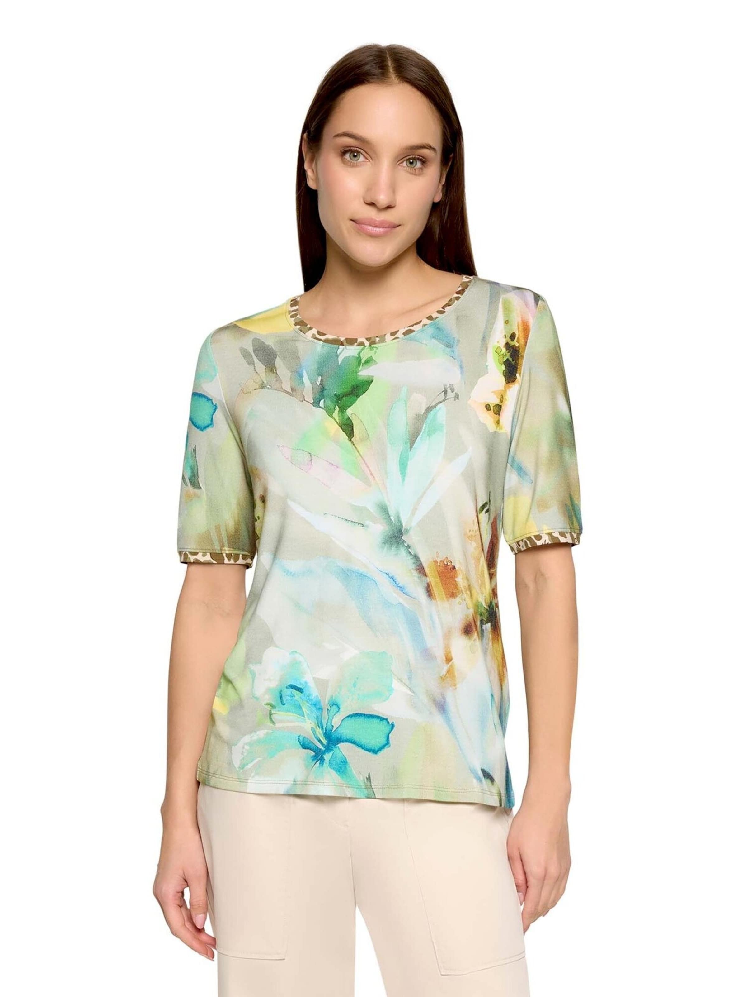T-shirt Betty Barclay en vert : devant