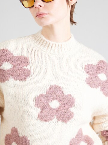 Pull-over 'JDYKILIAN' JDY en blanc