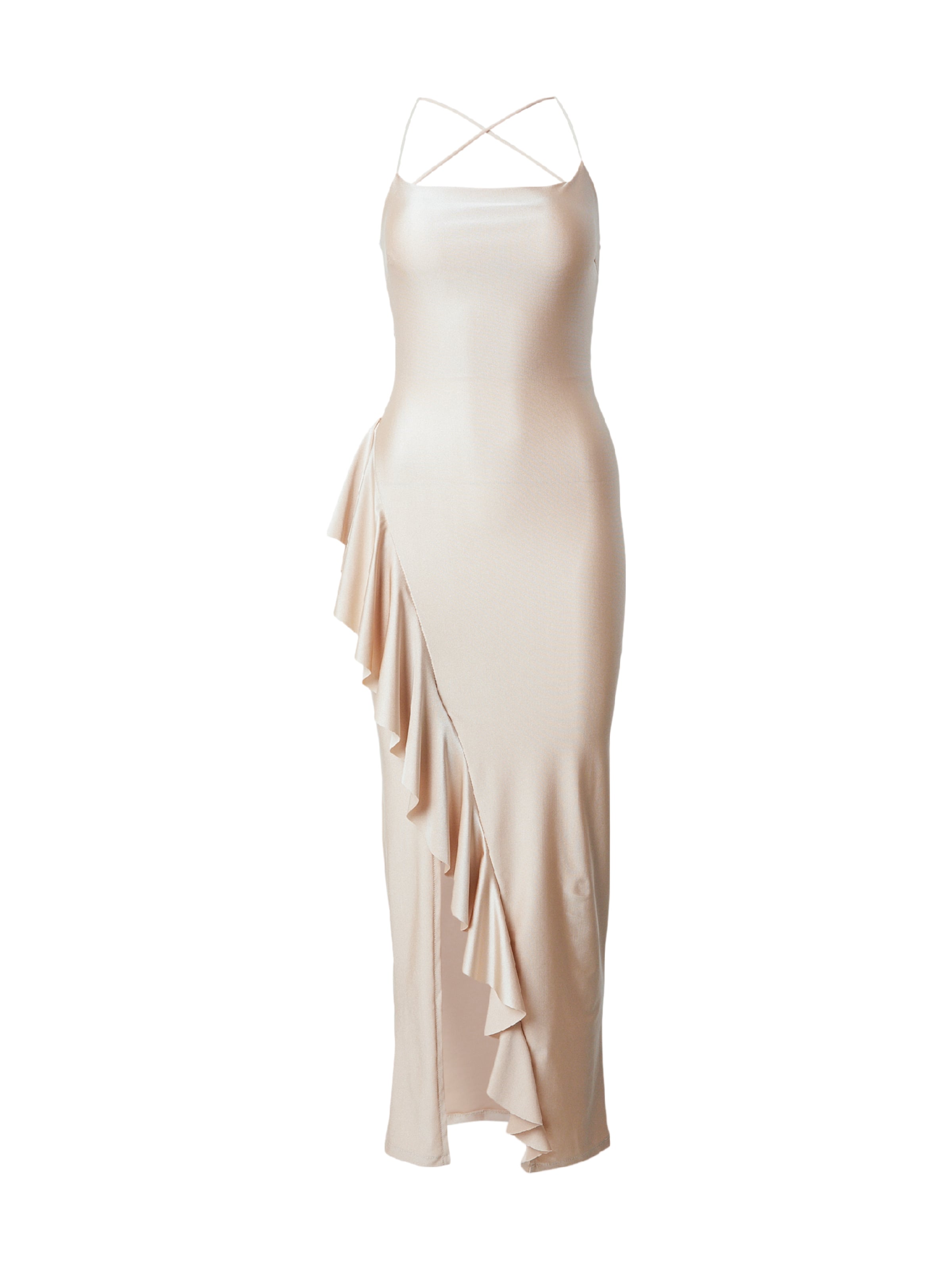 WAL G. Abendkleid 'GRACE' in Beige: Vorderseite