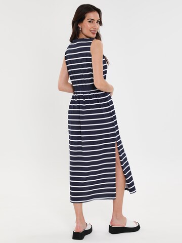 Robe d’été 'Hopper' Threadbare en bleu