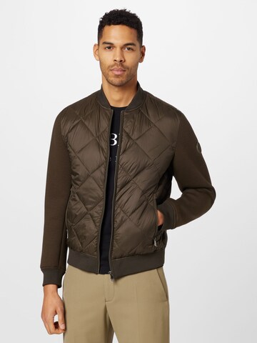 JOOP! Jeans Between-season jacket in Green: front