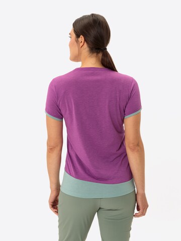 VAUDE Performance shirt 'Sveit' in Purple