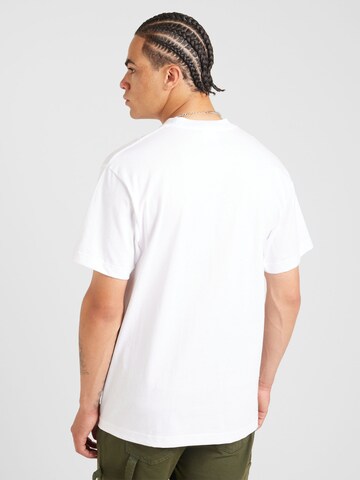 HUF T-Shirt 'Gecko' in Weiß