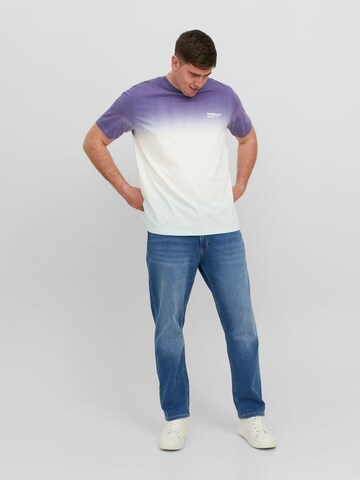 Jack & Jones Plus Shirt in Purple
